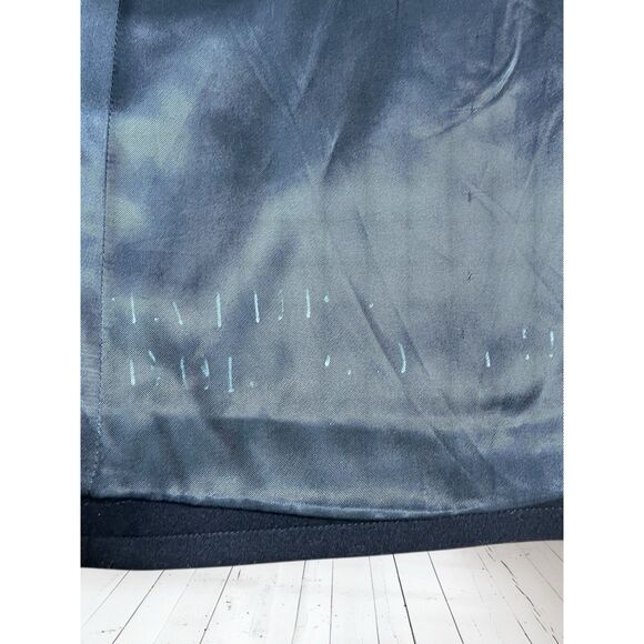 RARE Vintage kersey 100% wool US NAVY Military Peacoat Men’s 36 R Lined - Picture 5 of 9